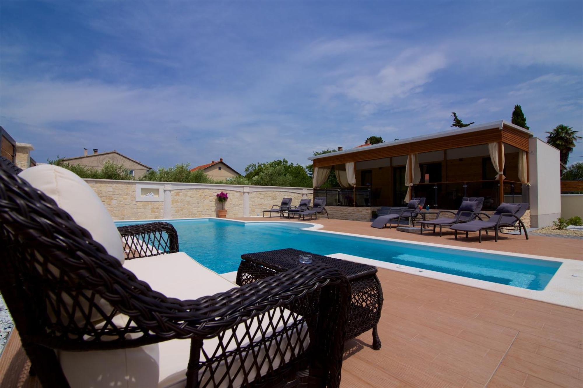 Tomica Apartments With Pool Biograd Na Moru Luaran gambar