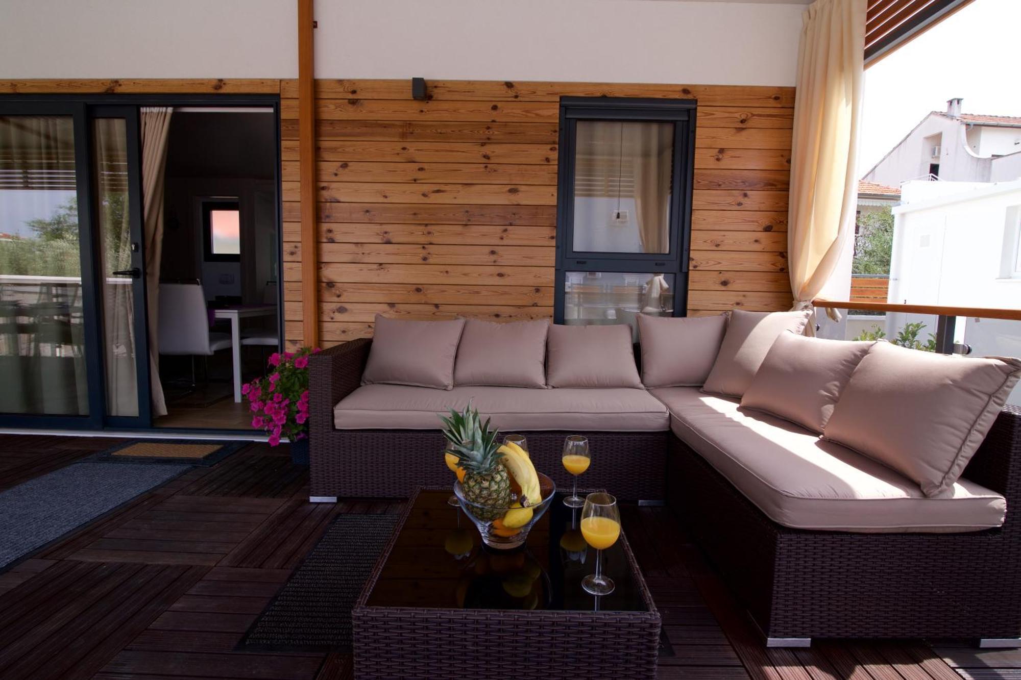 Tomica Apartments With Pool Biograd Na Moru Luaran gambar