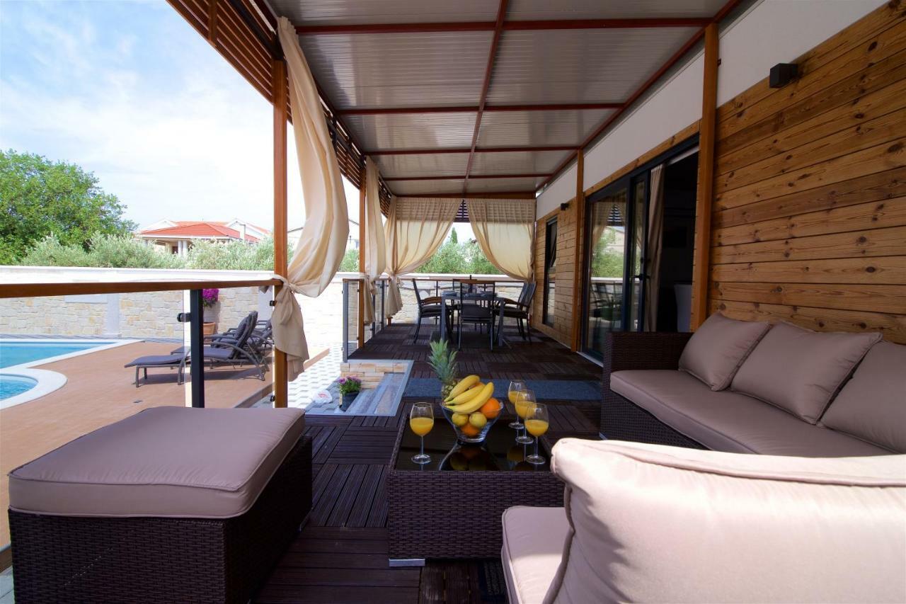 Tomica Apartments With Pool Biograd Na Moru Luaran gambar