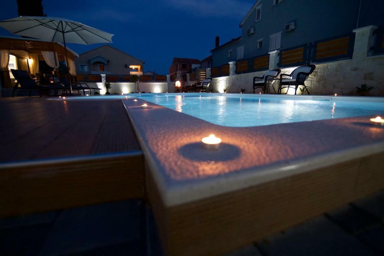 Tomica Apartments With Pool Biograd Na Moru Luaran gambar